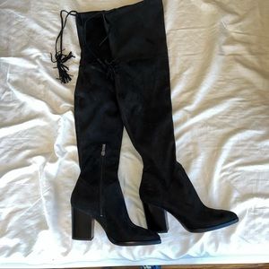 SALE! 50% Off! Marc Fisher Over-the-Knee Suede Boots